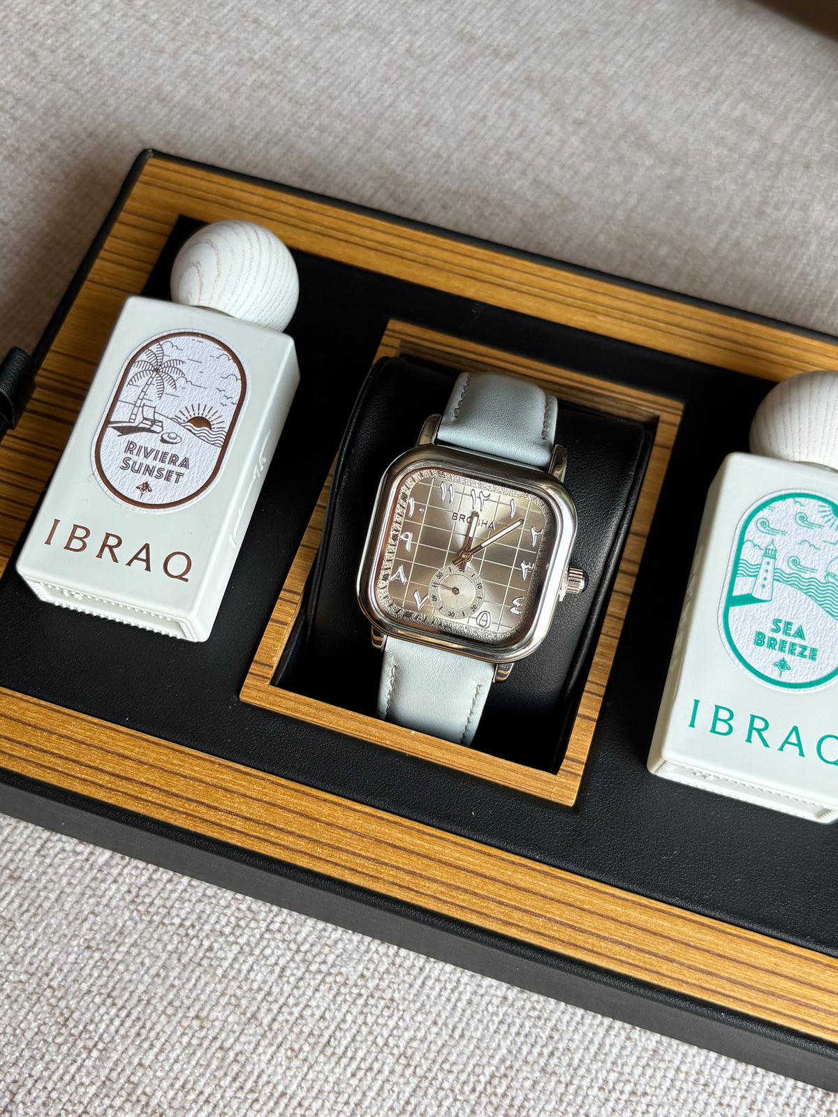 Montre Homme Brosha Gris