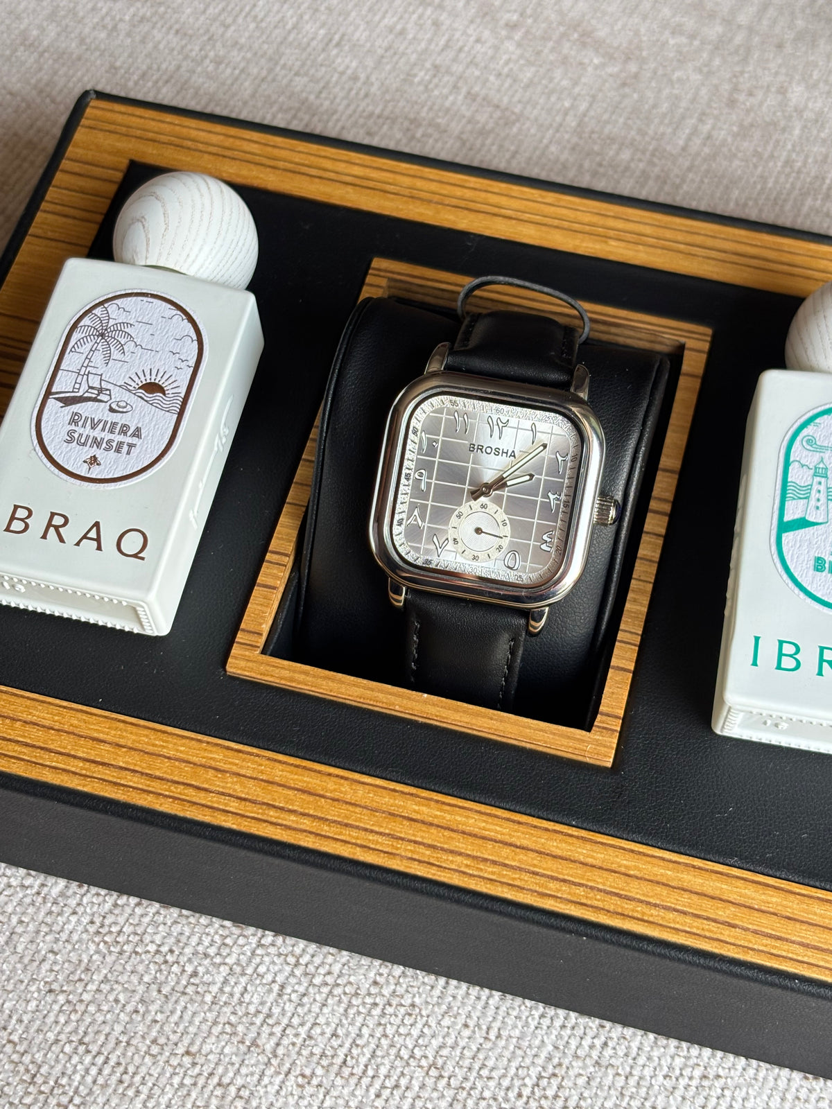 Montre Homme Brosha Noir