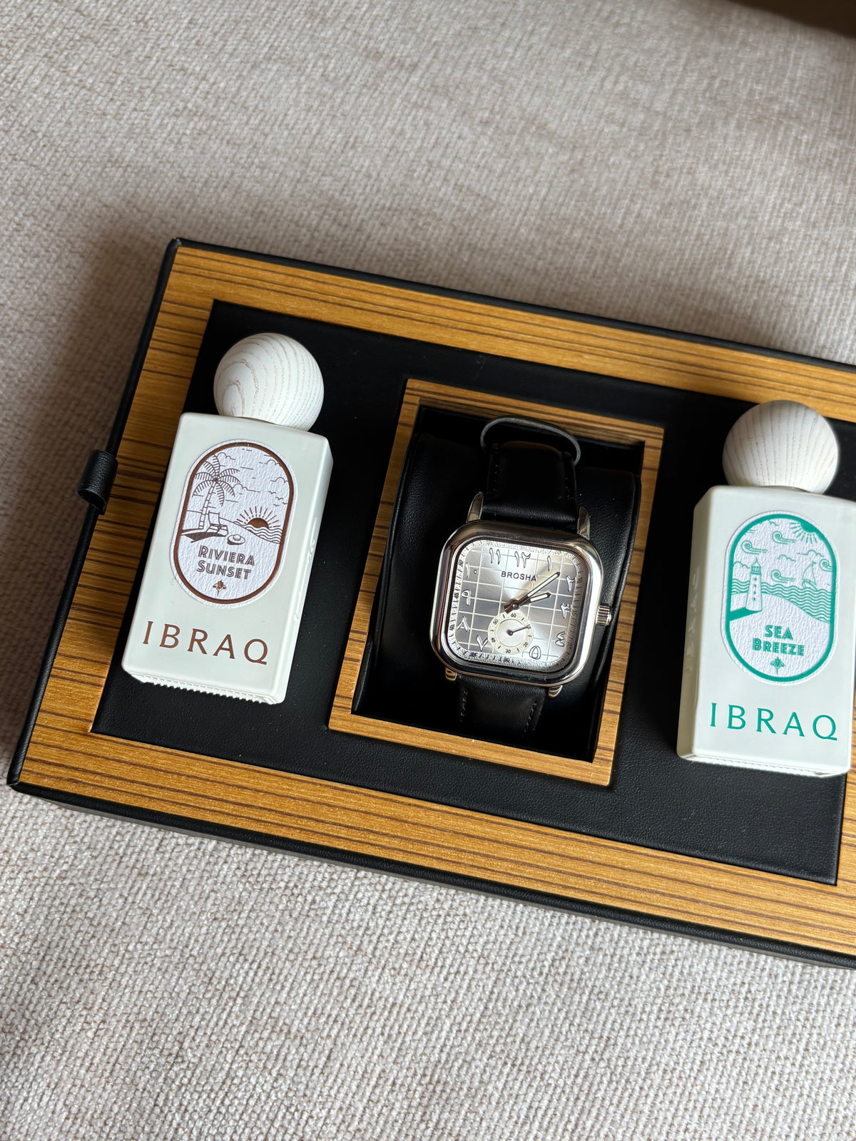 Montre Homme Brosha Noir