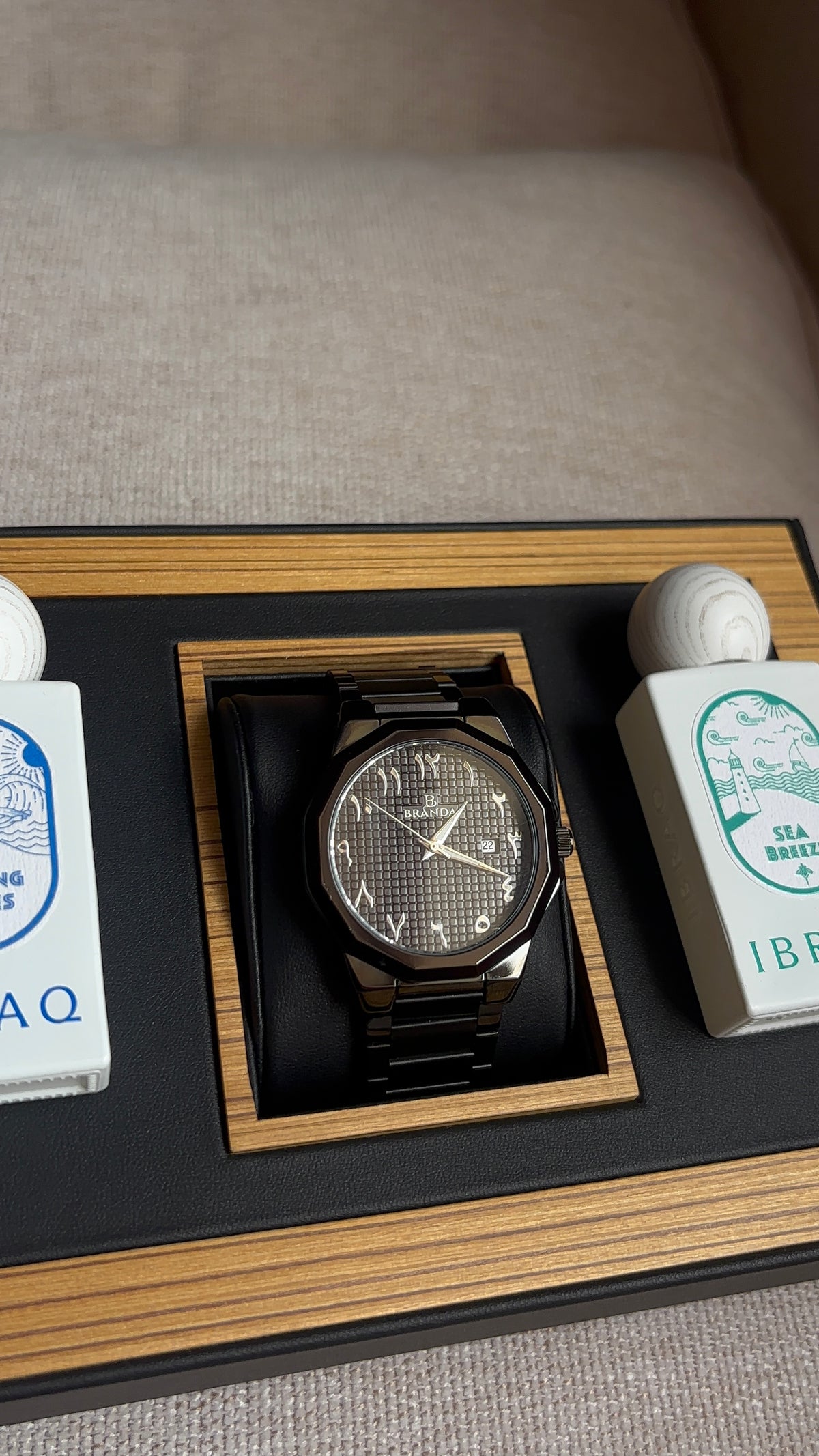 Montre Noir Branda