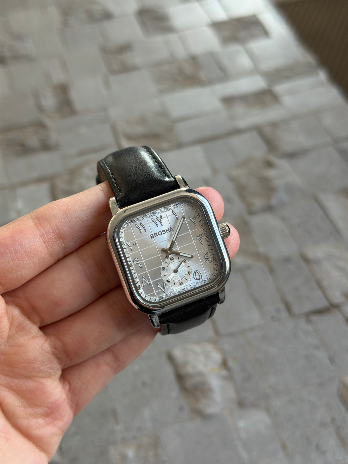 Montre Homme Brosha Noir