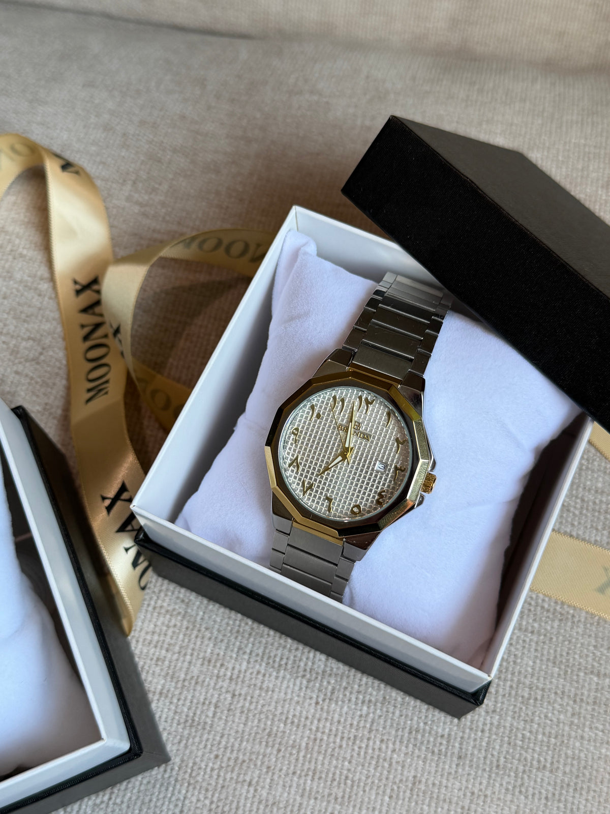 Montre Homme Royal Silver & Gold