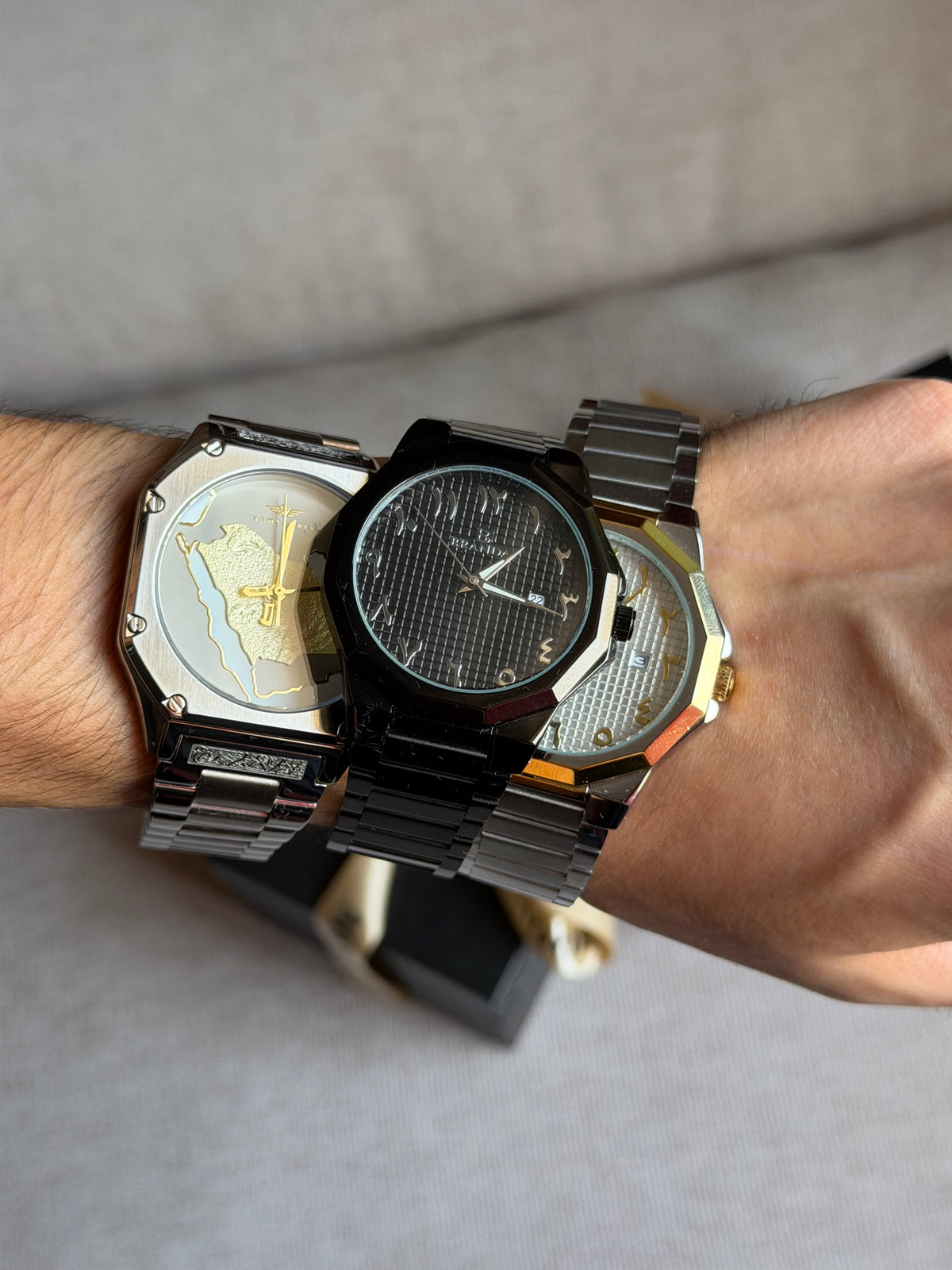 Montre Noir Branda