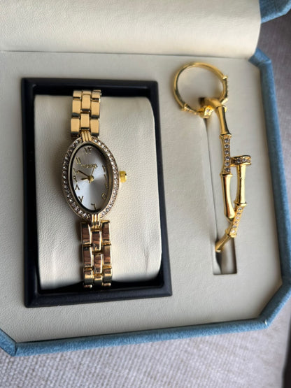 Parure Montre, Bracelet & Bague